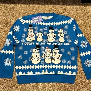FINAL PRICE DROP❗️NWT Men’s XXL naughty holiday sweater